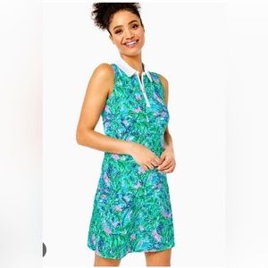 Silvia Quarter zip dress, Lilly Pulitzer sz S, new in package